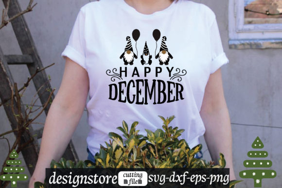 Happy December SVG: A Designer’s Take on Holiday Stitching