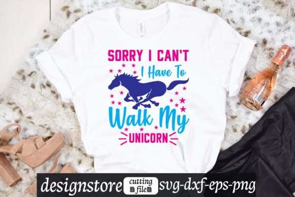 Review: Sorry I Can’t, I Have to Walk My Unicorn Design
