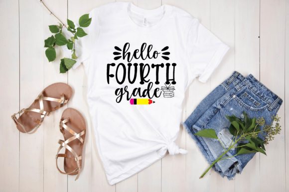 Reviewing Hello Fourth Grade SVG for Embroidery