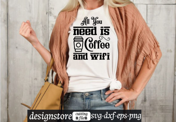Reviewing the All You Need is Coffee and Wifi Svg for Stitch