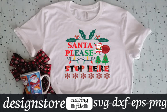 Santa Please Stop Here SVG: A Designer’s Review